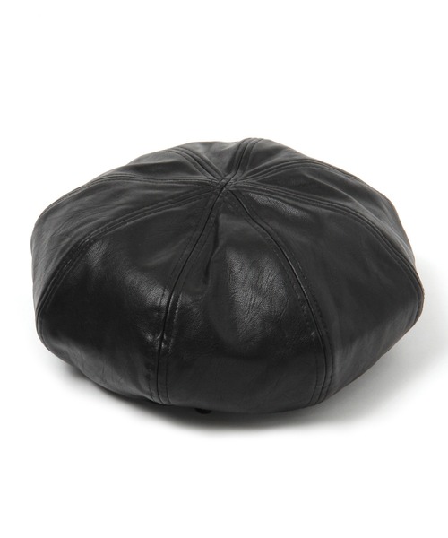 LAKOLE（ラコレ）の「フェイクレザーベレー帽 / 952115（ハンチング/ベレー帽・レディース・ブラック/ベージュ/ブラウン・FREE）」の14枚目の写真