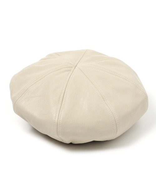 LAKOLE（ラコレ）の「フェイクレザーベレー帽 / 952115（ハンチング/ベレー帽・レディース・ブラック/ベージュ/ブラウン・FREE）」の18枚目の写真