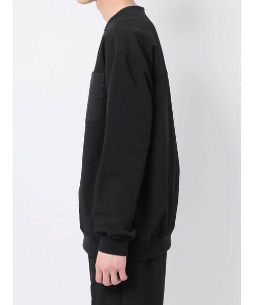 COTORICA(コトリカ)の「ナイロンヘンリープルオーバー(Tシャツ/カットソー・メンズ・ブラック/オリーブ・MEDIUM/LARGE)」の8枚目の写真