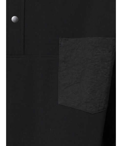 COTORICA(コトリカ)の「ナイロンヘンリープルオーバー(Tシャツ/カットソー・メンズ・ブラック/オリーブ・MEDIUM/LARGE)」の6枚目の写真