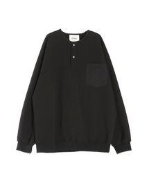 COTORICA | ナイロンヘンリープルオーバー(Tシャツ/カットソー)