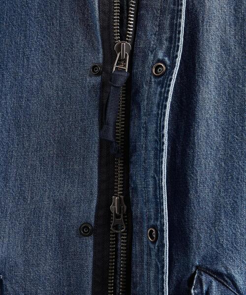 MONKEY TIME（モンキータイム）の「＜monkey time＞ DENIM F/TAIL COAT/アウター/コート（モッズコート・メンズ・コバルトブルー・S/M/L/XL）」の22枚目の写真