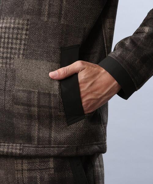 TAKEO KIKUCHI（タケオキクチ）の「◆【Sサイズ～】ダウンファブリック スタンドカラーブルゾン（ダウンジャケット/コート・メンズ・ネイビー系3/ブラウン系/ブラウン系4/チャコールグレー/ネイビー・02/04/03/01/05）」の9枚目の写真