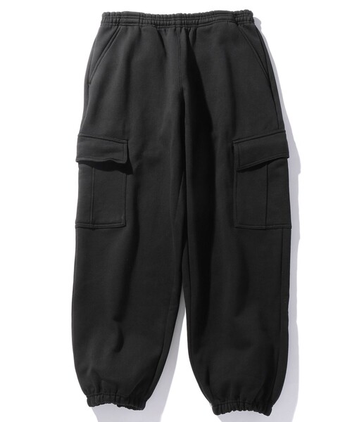 HINSON（ヒンソン）の「HINSON/ヒンソン スウェットカーゴパンツ（その他パンツ・メンズ・ブラック/グレー・MEDIUM/LARGE）」の2枚目の写真