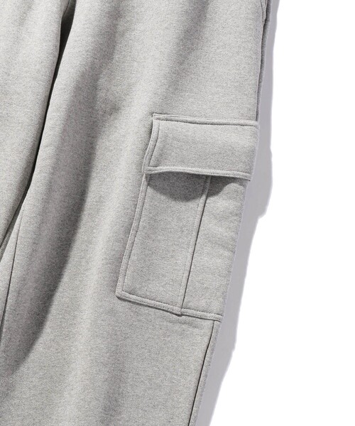 HINSON（ヒンソン）の「HINSON/ヒンソン スウェットカーゴパンツ（その他パンツ・メンズ・ブラック/グレー・MEDIUM/LARGE）」の6枚目の写真