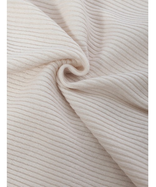 fifth（フィフス）の「ボートネックドルマンリブニット（ニット/セーター・レディース・オフホワイト/ライム/ラベンダー/ブラック/ブルー・MEDIUM）」の16枚目の写真