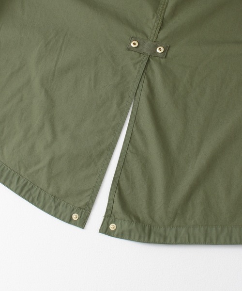URBAN RESEARCH Sonny Label（アーバンリサーチサニーレーベル）の「【WEB限定】ノーカラーミリタリーコート（ミリタリージャケット・レディース・チャコールグレー/カーキ・FREE）」の10枚目の写真