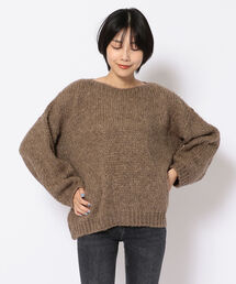 TRICOTS JEAN MARC | Tricots Jean Marc(トリコット ジーン マルク)  クルーネックニットプルオーバー(ニット/セーター)