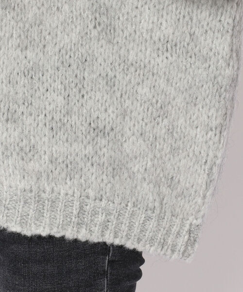 TRICOTS JEAN MARC（トリコットジーンマルク）の「Tricots Jean Marc(トリコット ジーン マルク)  クルーネックニットプルオーバー（ニット/セーター・レディース・ライトグレー/ベージュ/イエロー/グリーン・FREE）」の14枚目の写真