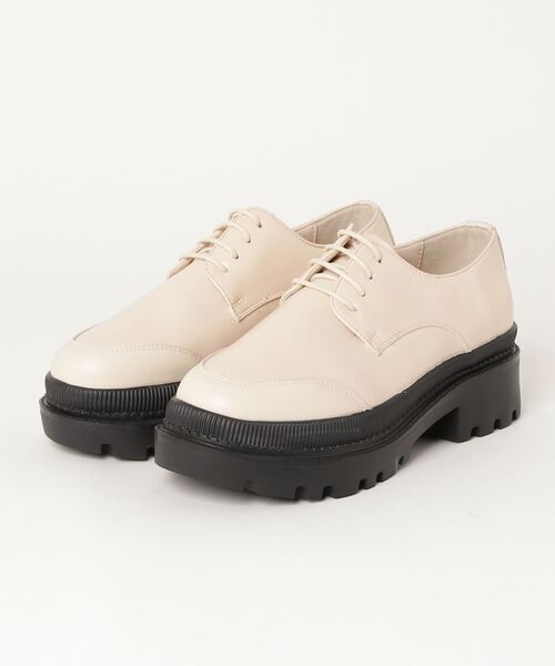 LOVEHUNTER（ラブハンター）の「Love Hunter / 厚底トラックソールオックスフォードシューズ(1553)（ドレスシューズ・レディース・ダークブラウン/ブラック/アイボリー・M/L/LL/S）」の13枚目の写真