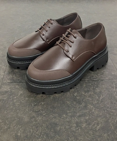 LOVEHUNTER（ラブハンター）の「Love Hunter / 厚底トラックソールオックスフォードシューズ(1553)（ドレスシューズ・レディース・ダークブラウン/ブラック/アイボリー・M/L/LL/S）」の8枚目の写真
