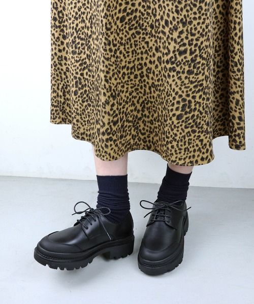 LOVEHUNTER（ラブハンター）の「Love Hunter / 厚底トラックソールオックスフォードシューズ(1553)（ドレスシューズ・レディース・ダークブラウン/ブラック/アイボリー・M/L/LL/S）」の12枚目の写真