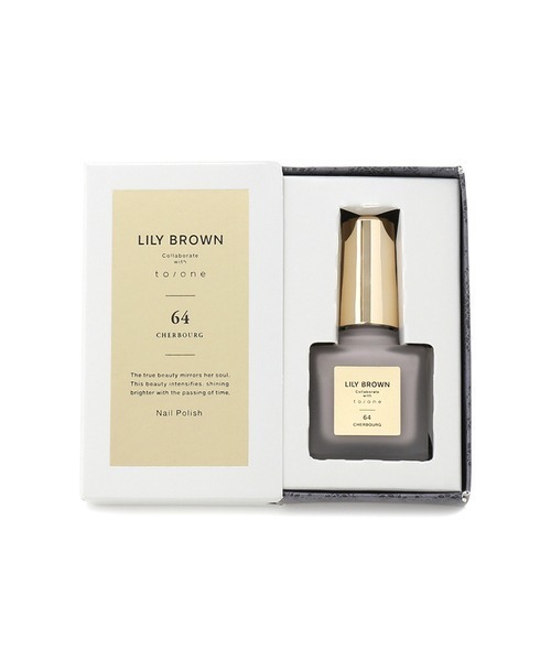 LILY BROWN(リリーブラウン)の「【LILY BROWN×to/one】ネイルポリッシュ(マニキュア/ジェルネイル・レディース・ライトグレー/ミント/マスタード/ローズ/コーラルピンク・FREE)」の1枚目の写真