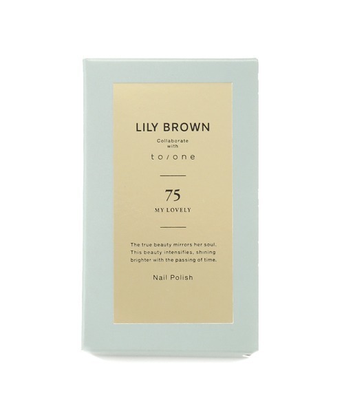 LILY BROWN(リリーブラウン)の「【LILY BROWN×to/one】ネイルポリッシュ(マニキュア/ジェルネイル・レディース・ライトグレー/ミント/マスタード/ローズ/コーラルピンク・FREE)」の9枚目の写真