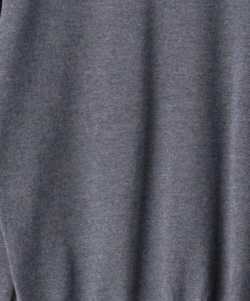 SLOANE（スローン）の「＜SLOANE（スローン）＞14G クルーネック ニット（ニット/セーター・レディース・ネイビー/グレー/レッド・1）」の13枚目の写真