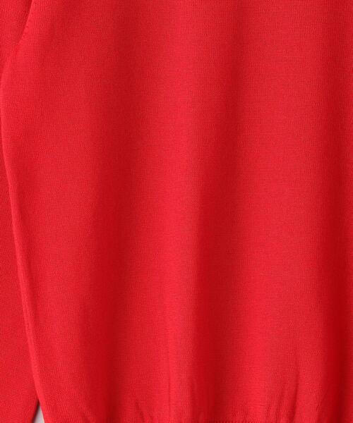 SLOANE（スローン）の「＜SLOANE（スローン）＞14G クルーネック ニット（ニット/セーター・レディース・ネイビー/グレー/レッド・1）」の11枚目の写真