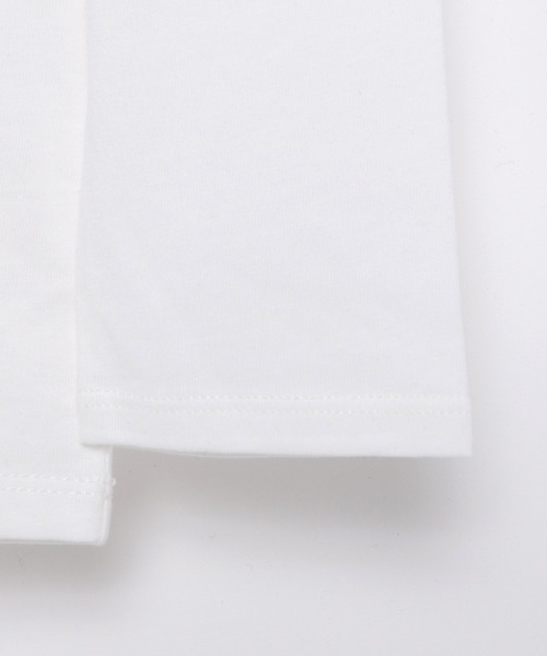 GLOBAL WORK（グローバルワーク）の「【AND YUA ANY】襟付きインナー/237642（カーディガン/ボレロ・キッズ・ホワイト/ブラック・150cm/160cm）」の7枚目の写真