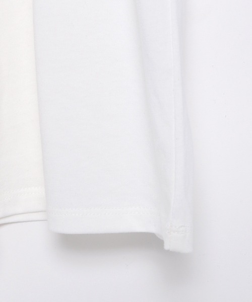 GLOBAL WORK（グローバルワーク）の「【AND YUA ANY】襟付きインナー/237642（カーディガン/ボレロ・キッズ・ホワイト/ブラック・150cm/160cm）」の8枚目の写真