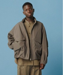 KIIT キート / WOOL BLEND POLYESTER TAFFETA MIL SHORT LENGTH BLOUSON ウールブレンドポリエステルタフタ ショートレングスブルゾン / KIM-Y59-501