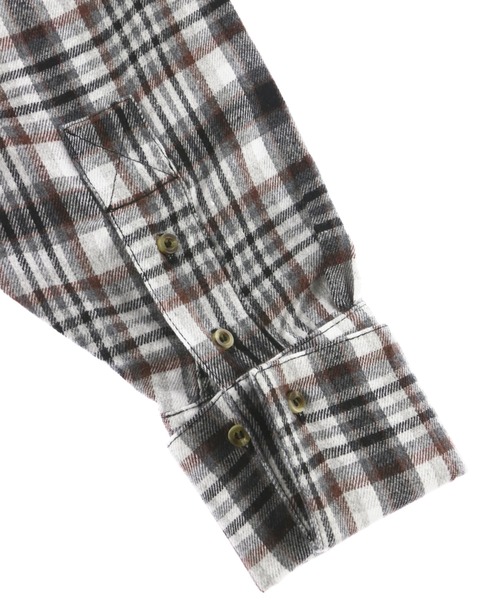 ALEXIA STAM（アリシアスタン）の「Plaid Oversized Shirt/プレイドオーバーサイズシャツ（シャツ/ブラウス・レディース・ブラック/ベージュ・FREE）」の10枚目の写真