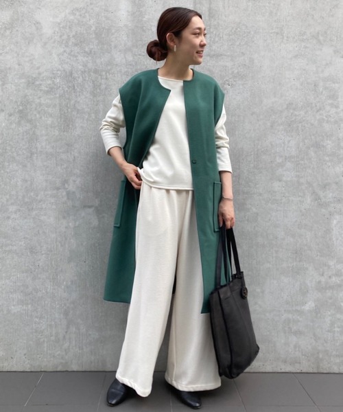 BEARDSLEY（ビアズリー）の「ウール刺繍羽織（その他アウター・レディース・グリーン・FREE）」の8枚目の写真