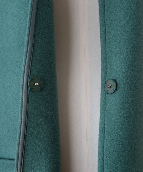 BEARDSLEY（ビアズリー）の「ウール刺繍羽織（その他アウター・レディース・グリーン・FREE）」の9枚目の写真