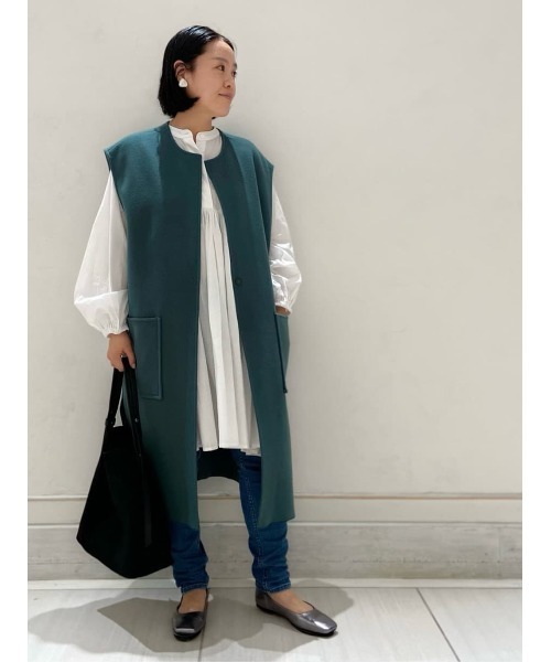 BEARDSLEY（ビアズリー）の「ウール刺繍羽織（その他アウター・レディース・グリーン・FREE）」の16枚目の写真