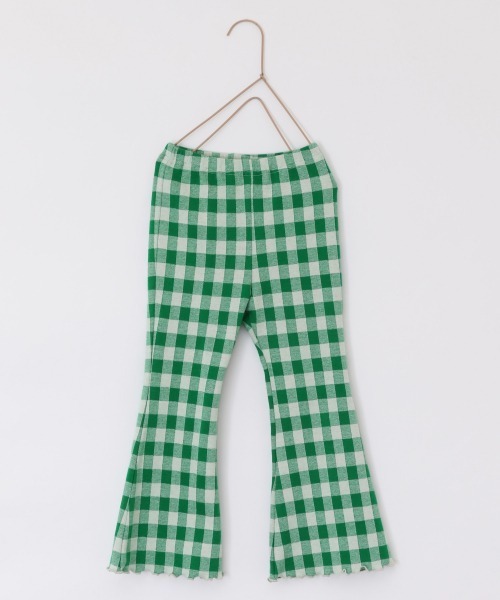 LOWRYS FARM（ローリーズファーム）の「ギンガムカットフレアパンツ　257981（その他パンツ・キッズ・ブラック/グレー/グリーン・110cm/120cm/130cm）」の7枚目の写真