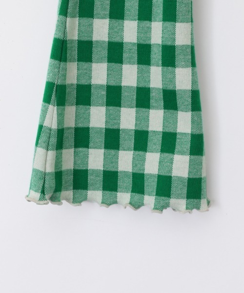 LOWRYS FARM（ローリーズファーム）の「ギンガムカットフレアパンツ　257981（その他パンツ・キッズ・ブラック/グレー/グリーン・110cm/120cm/130cm）」の12枚目の写真