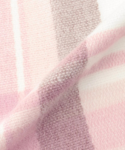 チェックマフラー