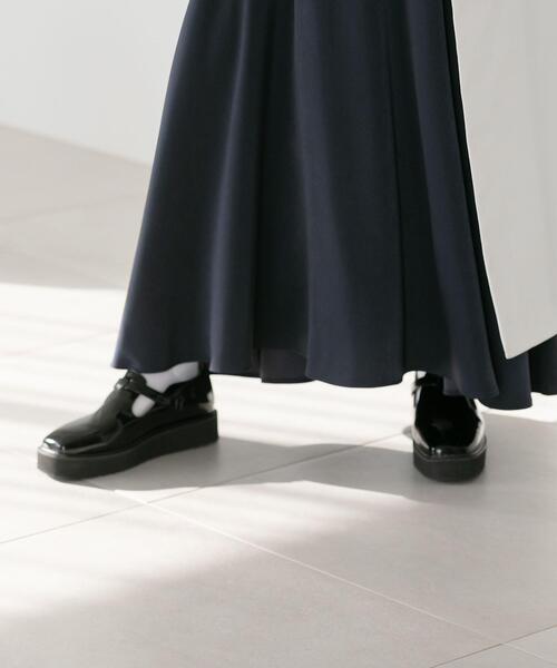 CITEN（シテン）の「＜CITEN（シテン）＞トラックソール Tストラップ シューズ（その他シューズ・レディース・ブラック/オフホワイト・M/L/S）」の8枚目の写真