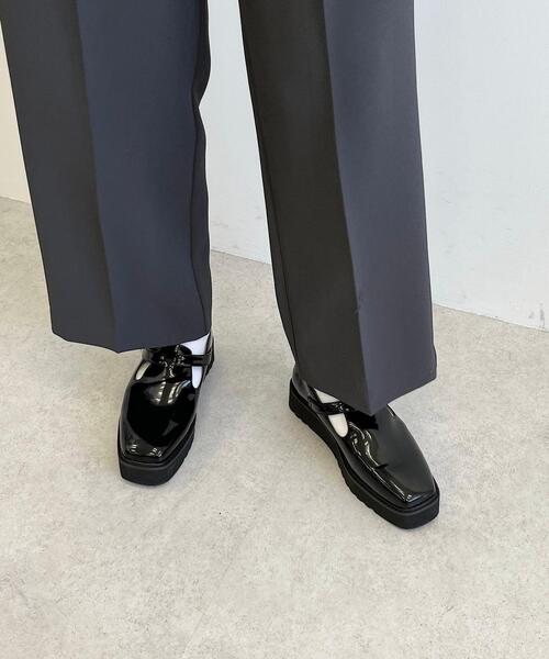 CITEN（シテン）の「＜CITEN（シテン）＞トラックソール Tストラップ シューズ（その他シューズ・レディース・ブラック/オフホワイト・M/L/S）」の9枚目の写真