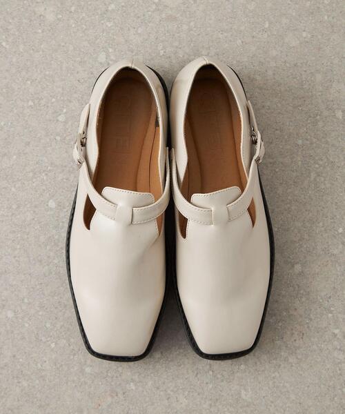 CITEN（シテン）の「＜CITEN（シテン）＞トラックソール Tストラップ シューズ（その他シューズ・レディース・ブラック/オフホワイト・M/L/S）」の12枚目の写真