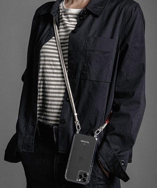 Topologie(トポロジー)の「Topologie /トポロジー Verdon クリアフォンケース (iPhone11対応)(スマホケース/カバー・レディース・ベージュ/セージグリーン・FREE)」の11枚目の写真