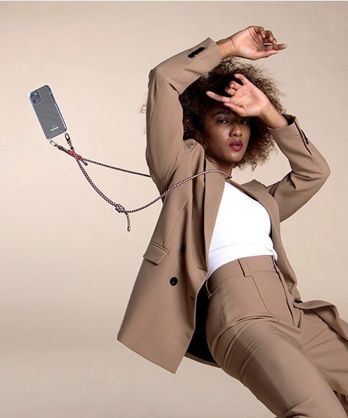 Topologie(トポロジー)の「Topologie /トポロジー Verdon クリアフォンケース (iPhone11対応)(スマホケース/カバー・レディース・ベージュ/セージグリーン・FREE)」の6枚目の写真