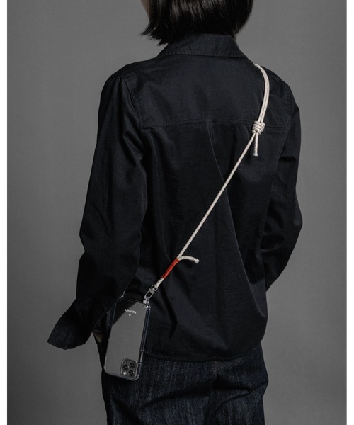 Topologie(トポロジー)の「Topologie /トポロジー Verdon クリアフォンケース (iPhone11対応)(スマホケース/カバー・レディース・ベージュ/セージグリーン・FREE)」の9枚目の写真