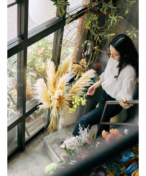 Ungrid(アングリッド)の「レースルーズシャツ(シャツ/ブラウス・レディース・オフホワイト/イエロー・FREE)」の8枚目の写真