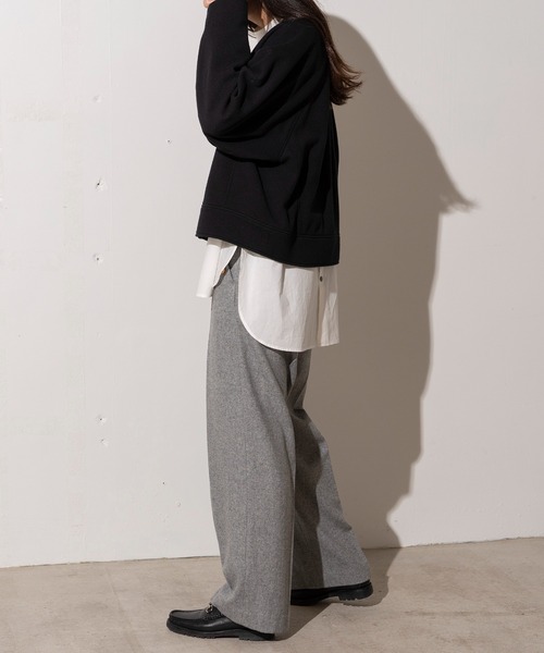 ブークレニットカーディガン（シャツ/ブラウス）｜EUCLAID