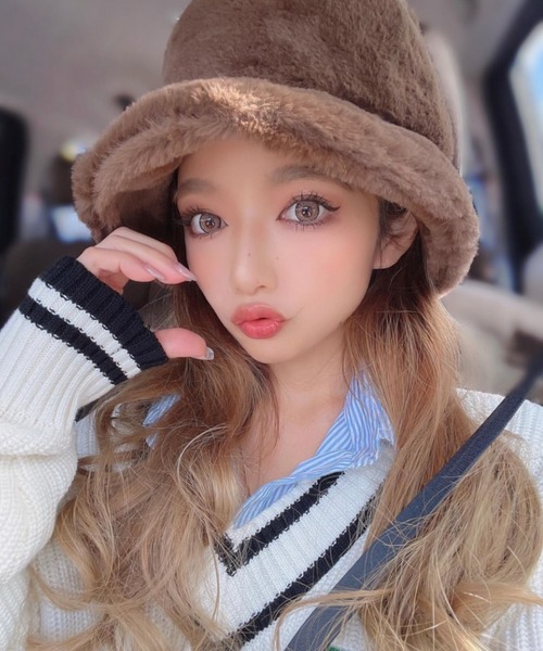 エコファーバケットハット(ハット)|COLOR TOKYO ACCESSORIES(カラートウキョウアクセサリー) エコファーバケットハット(ハット)|COLOR TOKYO ACCESSORIES(カラートウキョウアクセサリー)