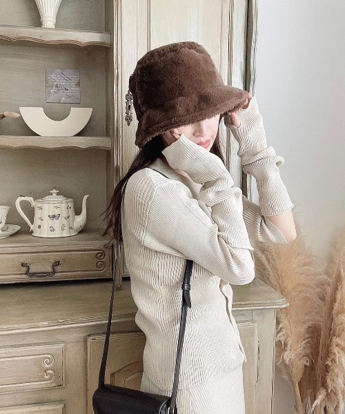 エコファーバケットハット(ハット)|COLOR TOKYO ACCESSORIES(カラートウキョウアクセサリー) エコファーバケットハット(ハット)|COLOR TOKYO ACCESSORIES(カラートウキョウアクセサリー)