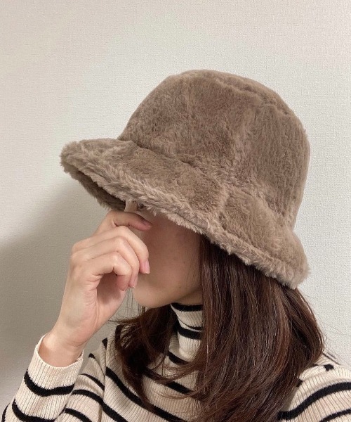 エコファーバケットハット(ハット)|COLOR TOKYO ACCESSORIES(カラートウキョウアクセサリー) エコファーバケットハット(ハット)|COLOR TOKYO ACCESSORIES(カラートウキョウアクセサリー)