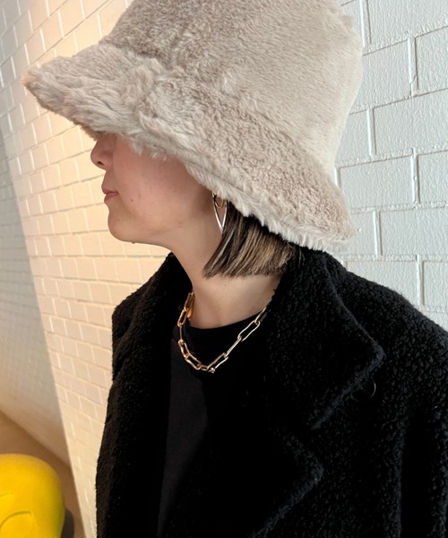 エコファーバケットハット(ハット)|COLOR TOKYO ACCESSORIES(カラートウキョウアクセサリー) エコファーバケットハット(ハット)|COLOR TOKYO ACCESSORIES(カラートウキョウアクセサリー)