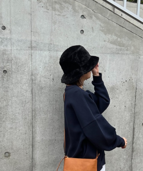 エコファーバケットハット(ハット)|COLOR TOKYO ACCESSORIES(カラートウキョウアクセサリー) エコファーバケットハット(ハット)|COLOR TOKYO ACCESSORIES(カラートウキョウアクセサリー)