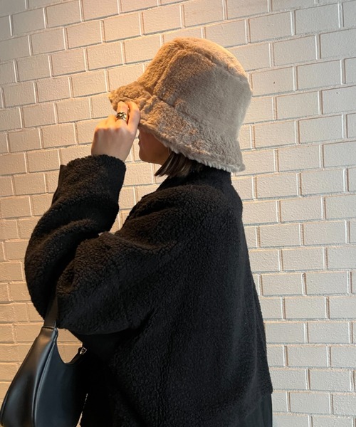 エコファーバケットハット(ハット)|COLOR TOKYO ACCESSORIES(カラートウキョウアクセサリー) エコファーバケットハット(ハット)|COLOR TOKYO ACCESSORIES(カラートウキョウアクセサリー)