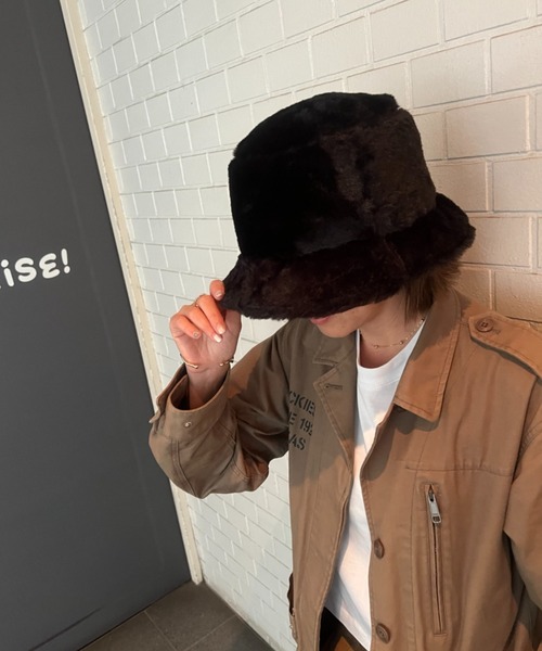 エコファーバケットハット(ハット)|COLOR TOKYO ACCESSORIES(カラートウキョウアクセサリー) エコファーバケットハット(ハット)|COLOR TOKYO ACCESSORIES(カラートウキョウアクセサリー)
