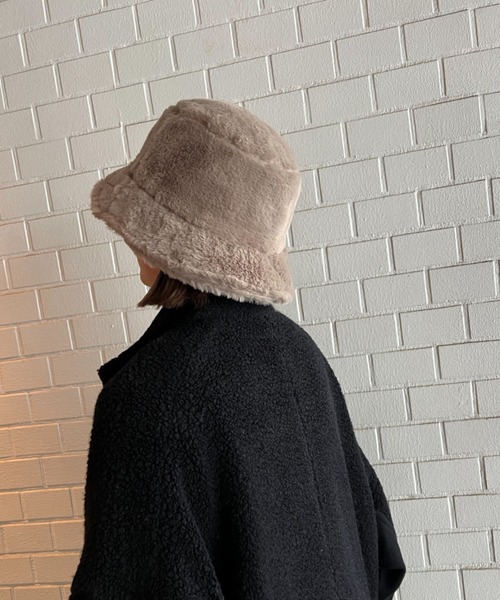 エコファーバケットハット(ハット)|COLOR TOKYO ACCESSORIES(カラートウキョウアクセサリー) エコファーバケットハット(ハット)|COLOR TOKYO ACCESSORIES(カラートウキョウアクセサリー)