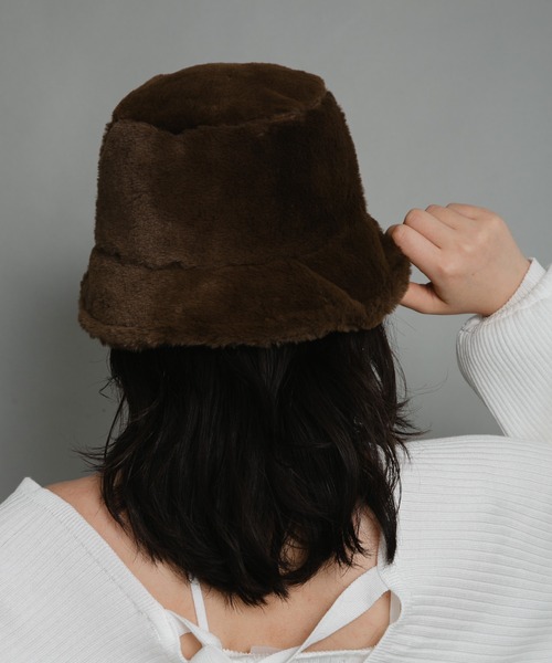 エコファーバケットハット(ハット)|COLOR TOKYO ACCESSORIES(カラートウキョウアクセサリー) エコファーバケットハット(ハット)|COLOR TOKYO ACCESSORIES(カラートウキョウアクセサリー)