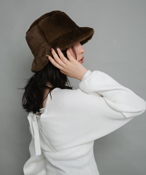 エコファーバケットハット(ハット)|COLOR TOKYO ACCESSORIES(カラートウキョウアクセサリー) エコファーバケットハット(ハット)|COLOR TOKYO ACCESSORIES(カラートウキョウアクセサリー)