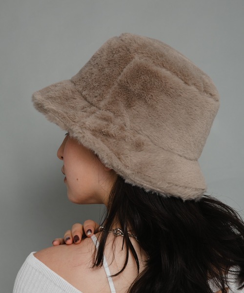 エコファーバケットハット(ハット)|COLOR TOKYO ACCESSORIES(カラートウキョウアクセサリー) エコファーバケットハット(ハット)|COLOR TOKYO ACCESSORIES(カラートウキョウアクセサリー)
