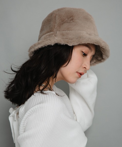 エコファーバケットハット(ハット)|COLOR TOKYO ACCESSORIES(カラートウキョウアクセサリー) エコファーバケットハット(ハット)|COLOR TOKYO ACCESSORIES(カラートウキョウアクセサリー)